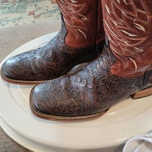 Cowboy Boots Hand Tooled